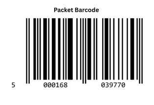 5. Jacob's Crinklys Cheese and Onion Baked Snacks bar code