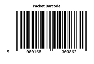 1. Jacob's Cream Crackers bar code